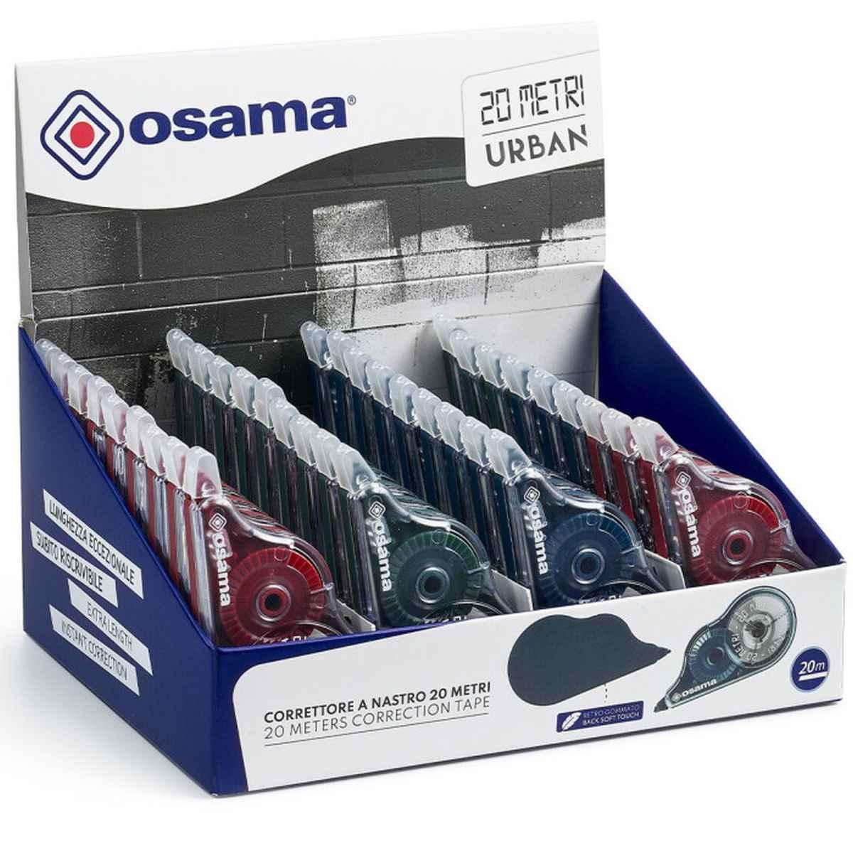 Osama - correttore a nastro urban - mt 20 x 5 mm