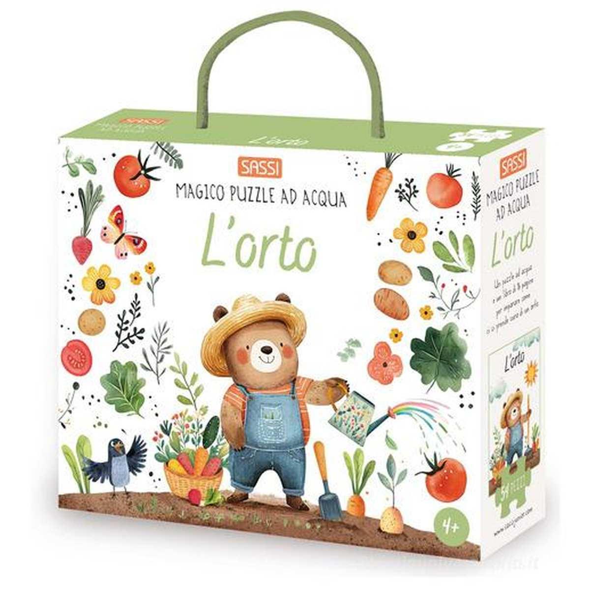 L'orto. magico puzzle ad acqua. ediz. illustrata. con puzzle