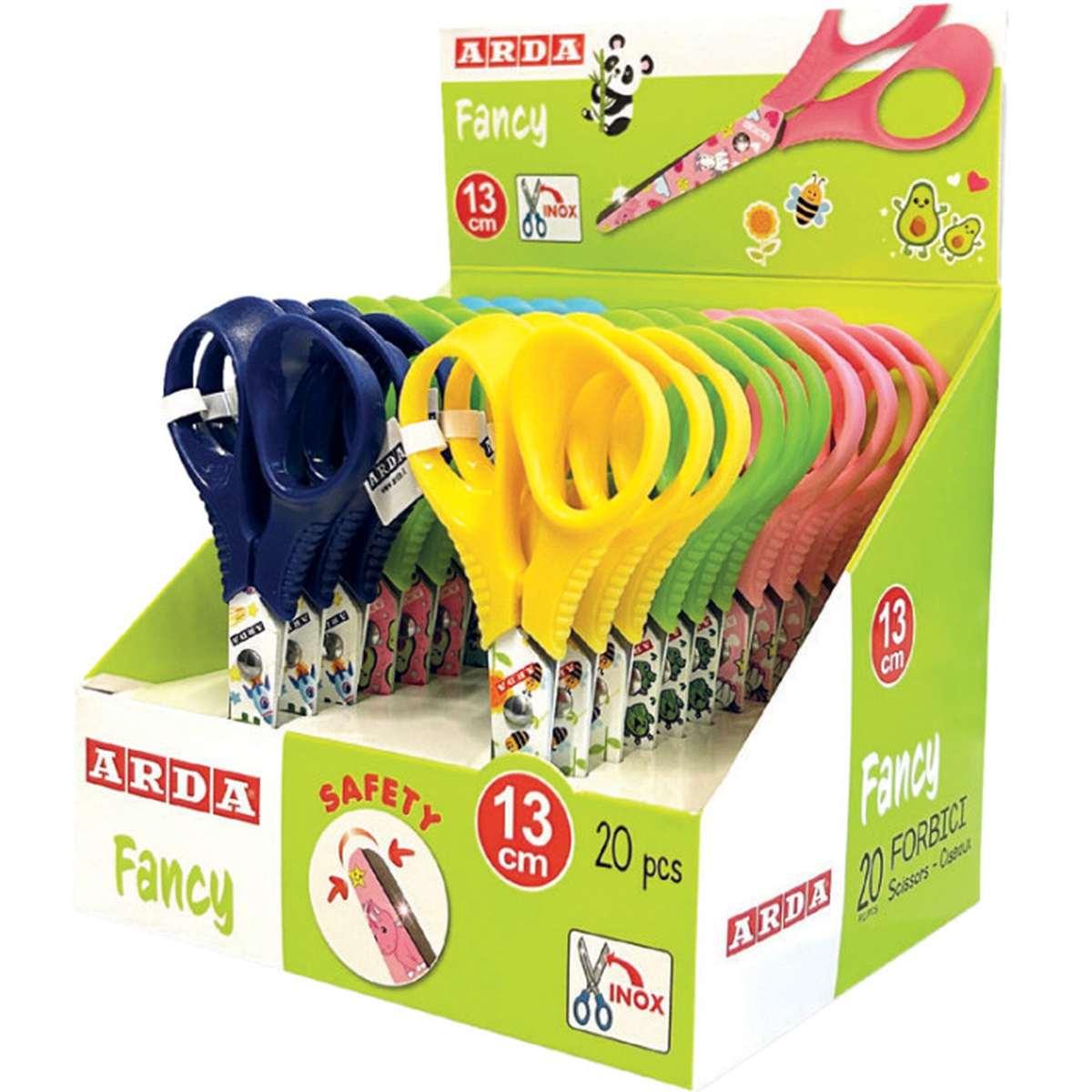 Forbici fancy lama stampata 13 cm