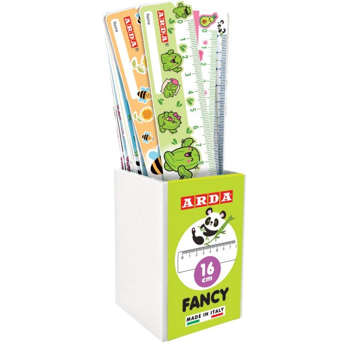 Righello 16 cm fancy