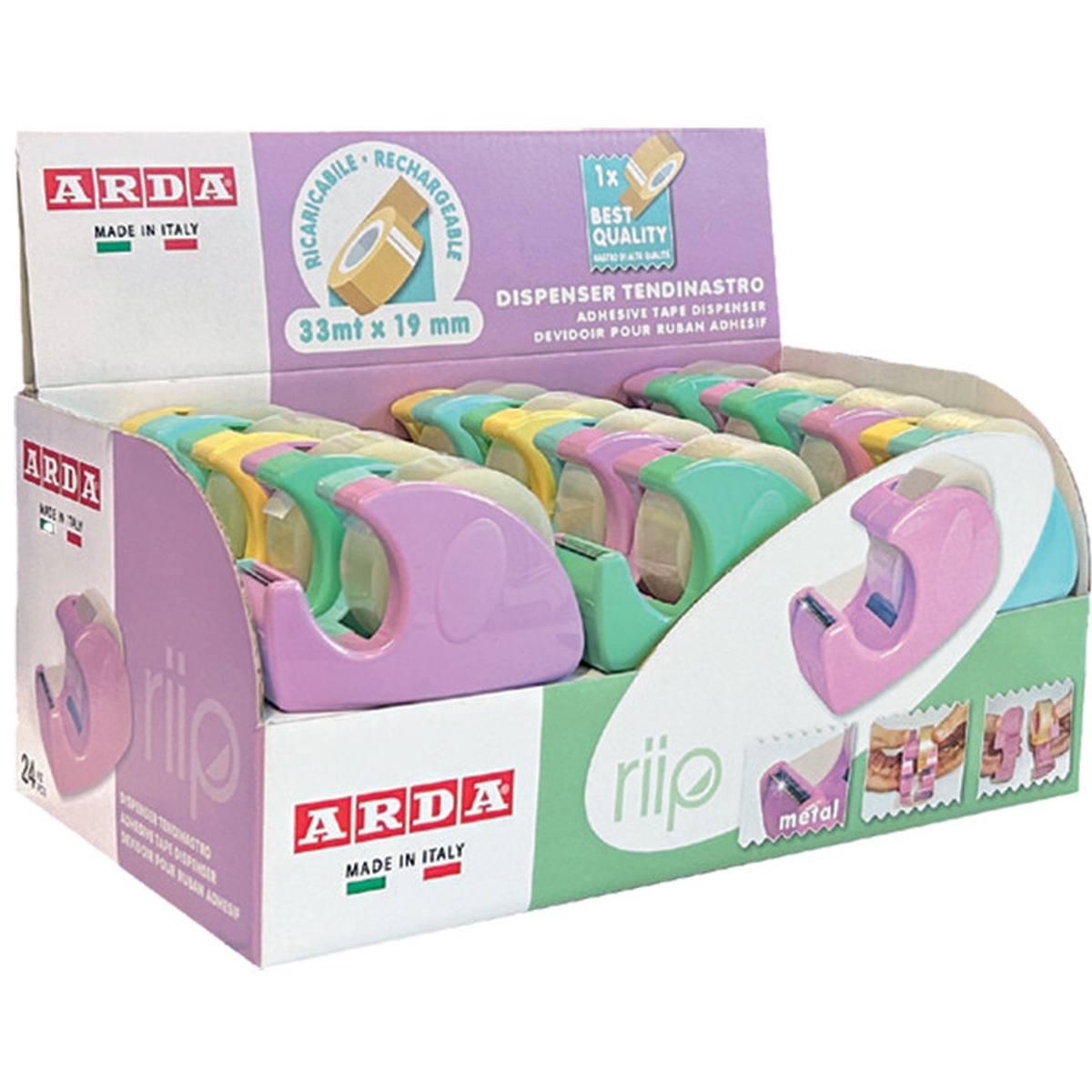 Arda - chiocciolina tendinastro riip pastel bicolor 2.0