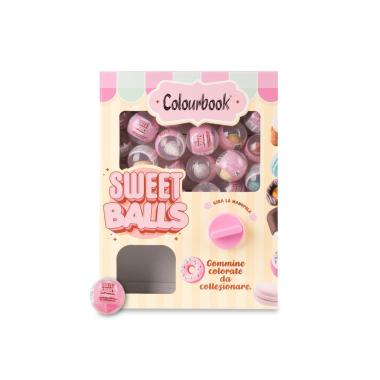 Distributore gomma da cancellare sweet balls colourbook