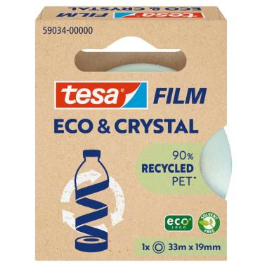 Tesafilm® eco & crystal 33 m x 19 mm