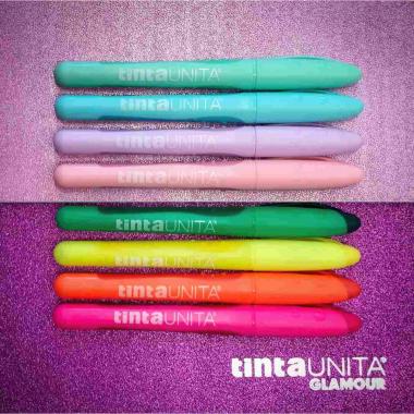 Evidenziatore slim a penna con grip tintaunita