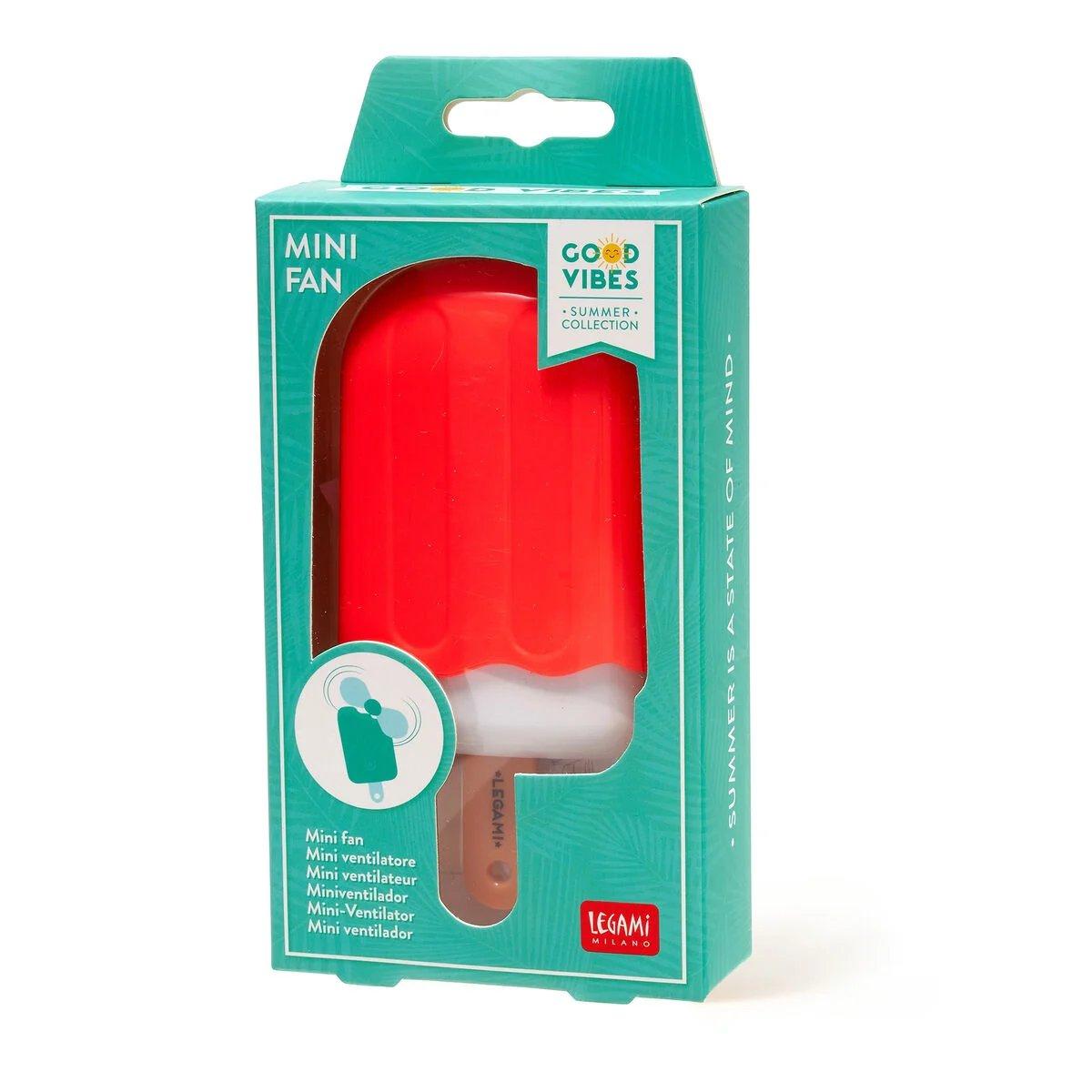 Legami - mini ventilatore portatile - mini fan ice pop