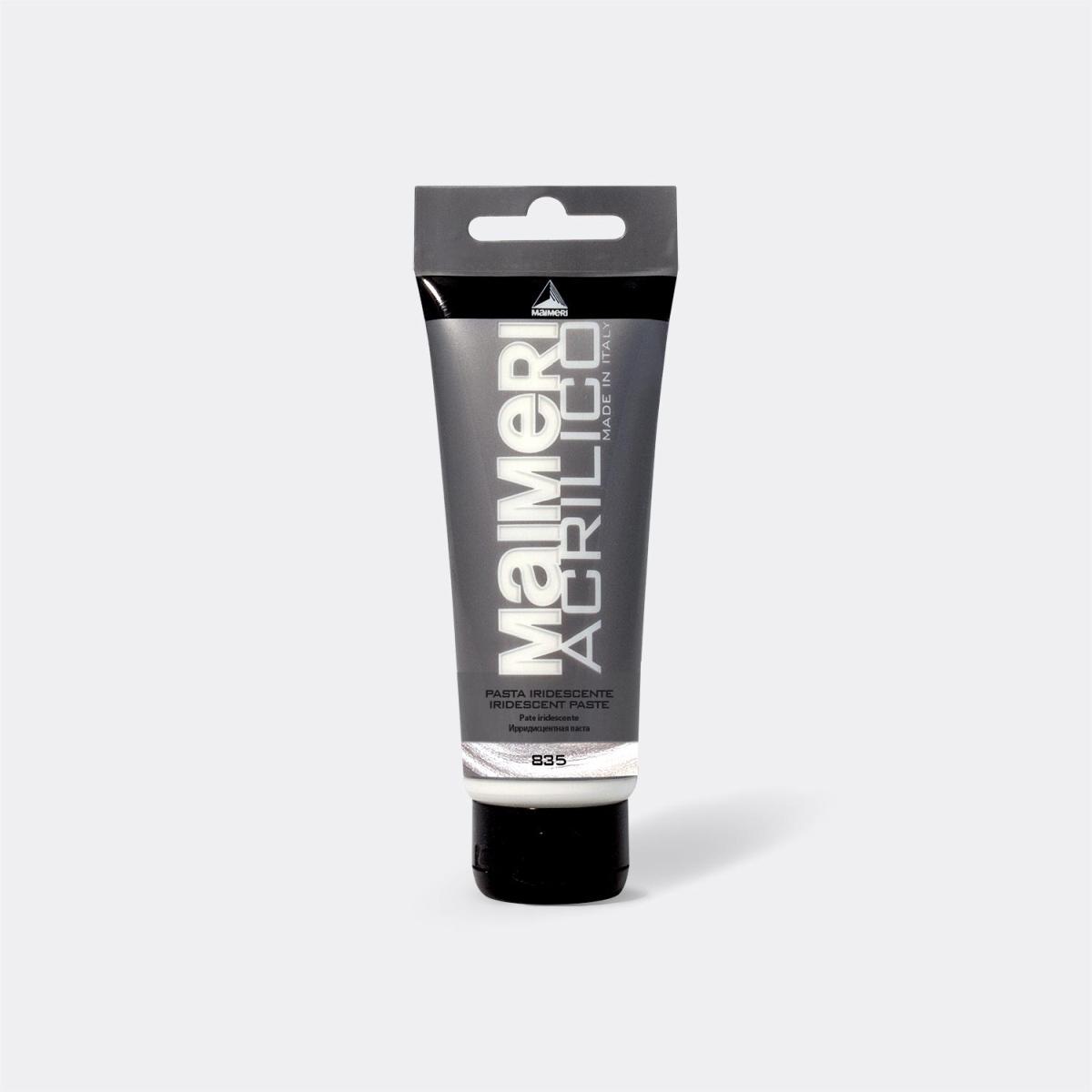 Maimeri acrilico medium 835 - pasta iridescente - 200 ml
