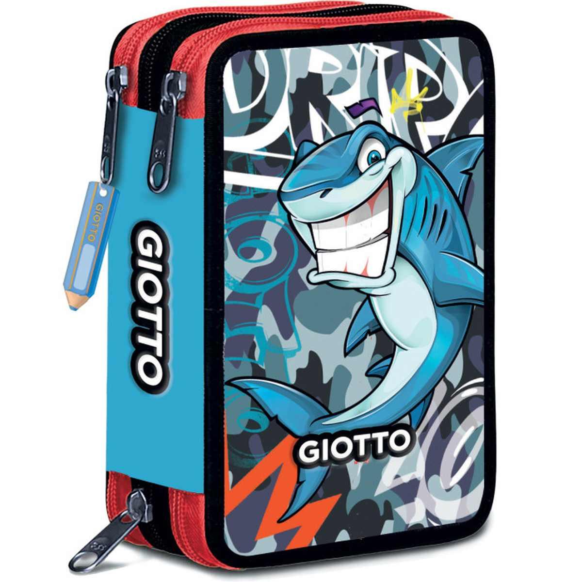 Astuccio 3 zip giotto collezione cryptopuppets by lapo fatai