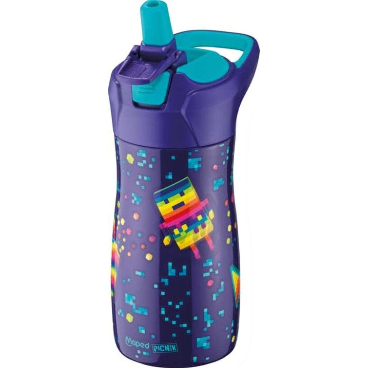 Maped borraccia acciaio 430 ml. pixel party