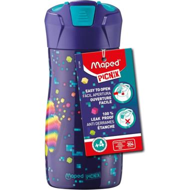 Maped borraccia acciaio 430 ml. pixel party