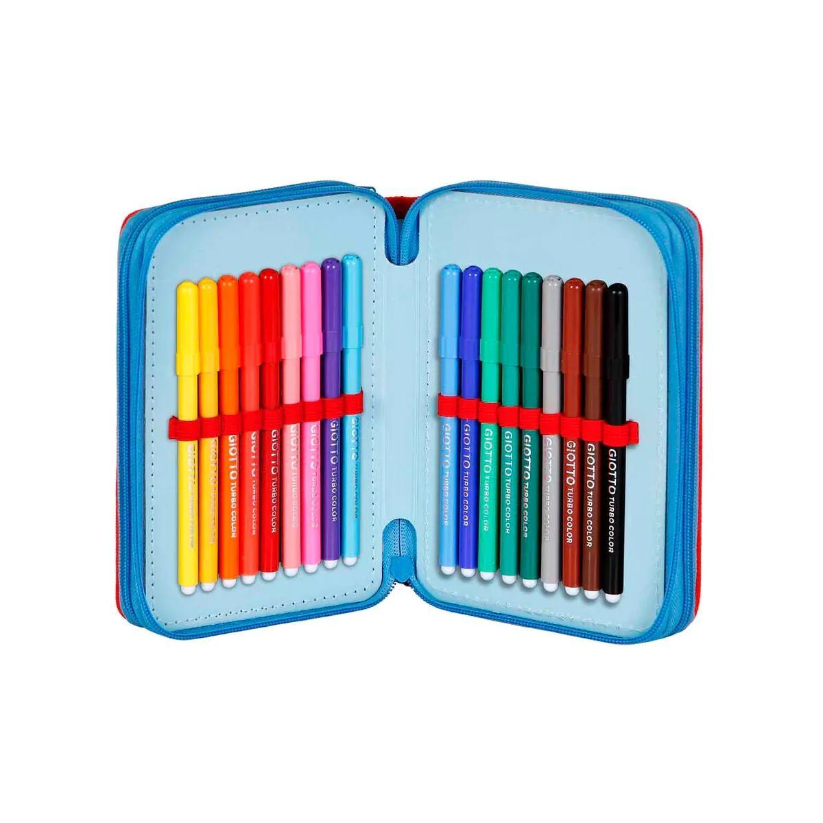 Astuccio 3 zip marvel capitan marvel run