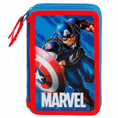 Astuccio 3 zip marvel capitan marvel run