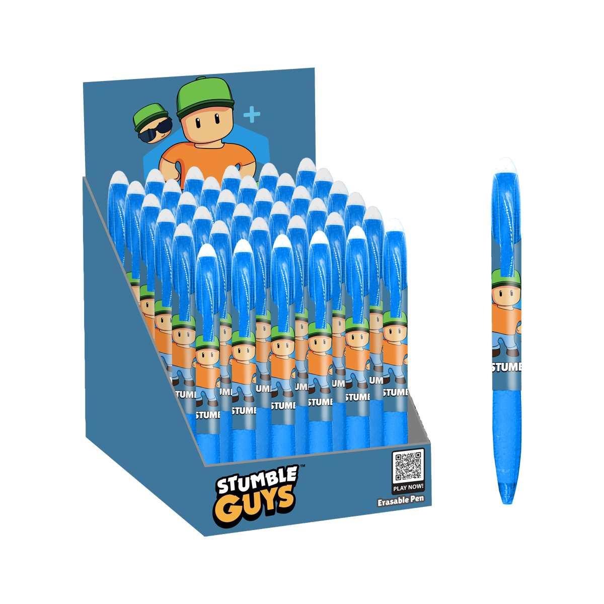 Penna cancellabile a scatto stumble guys - mr stumble