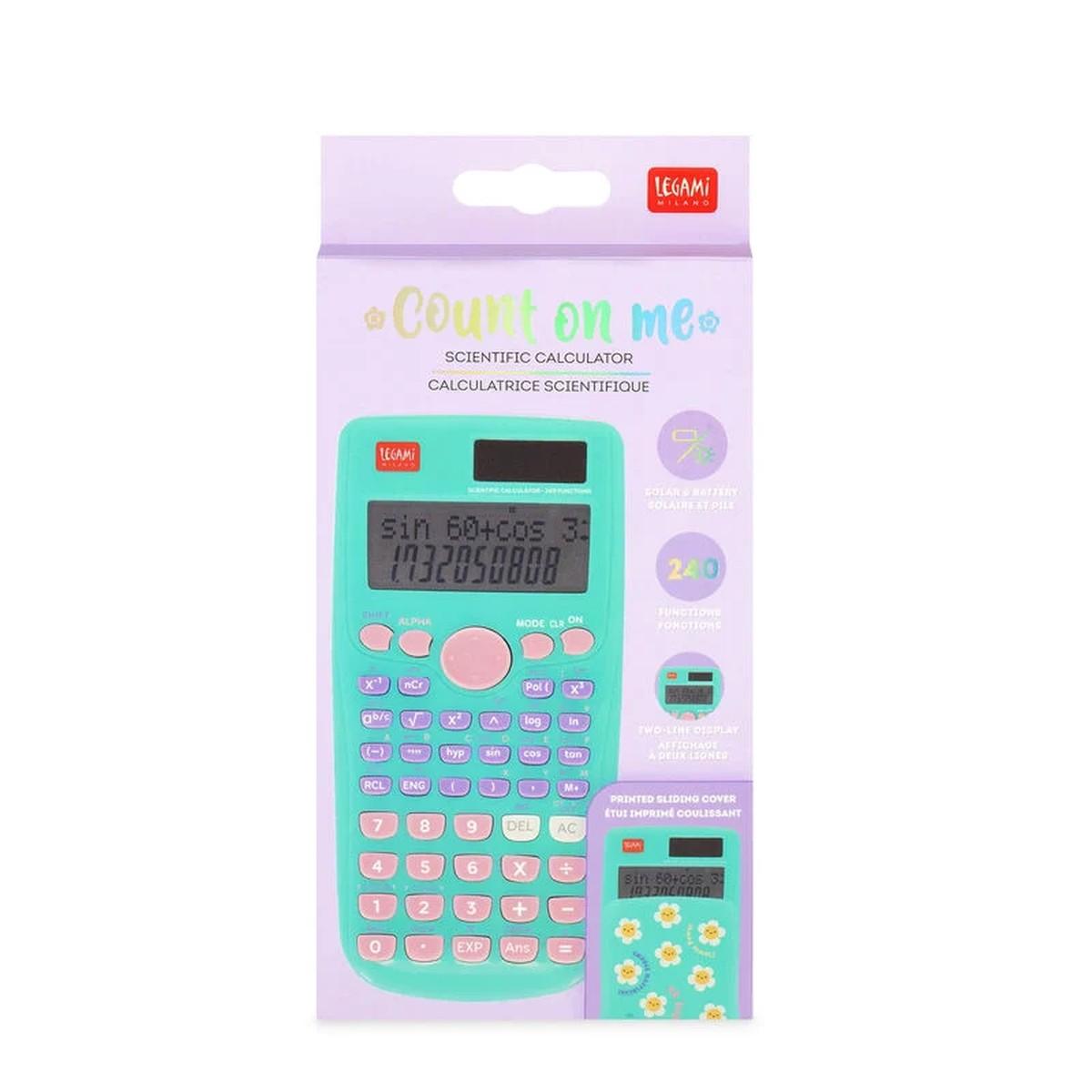 Legami - calcolatrice scientifica - count on me