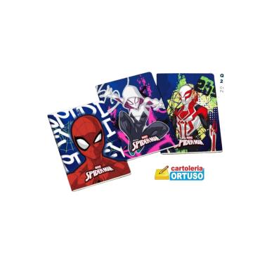 Maxi quaderno a4 spiderman 24 fg 100gr