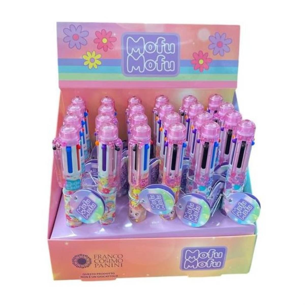 Penna a 6 colori mofumofu