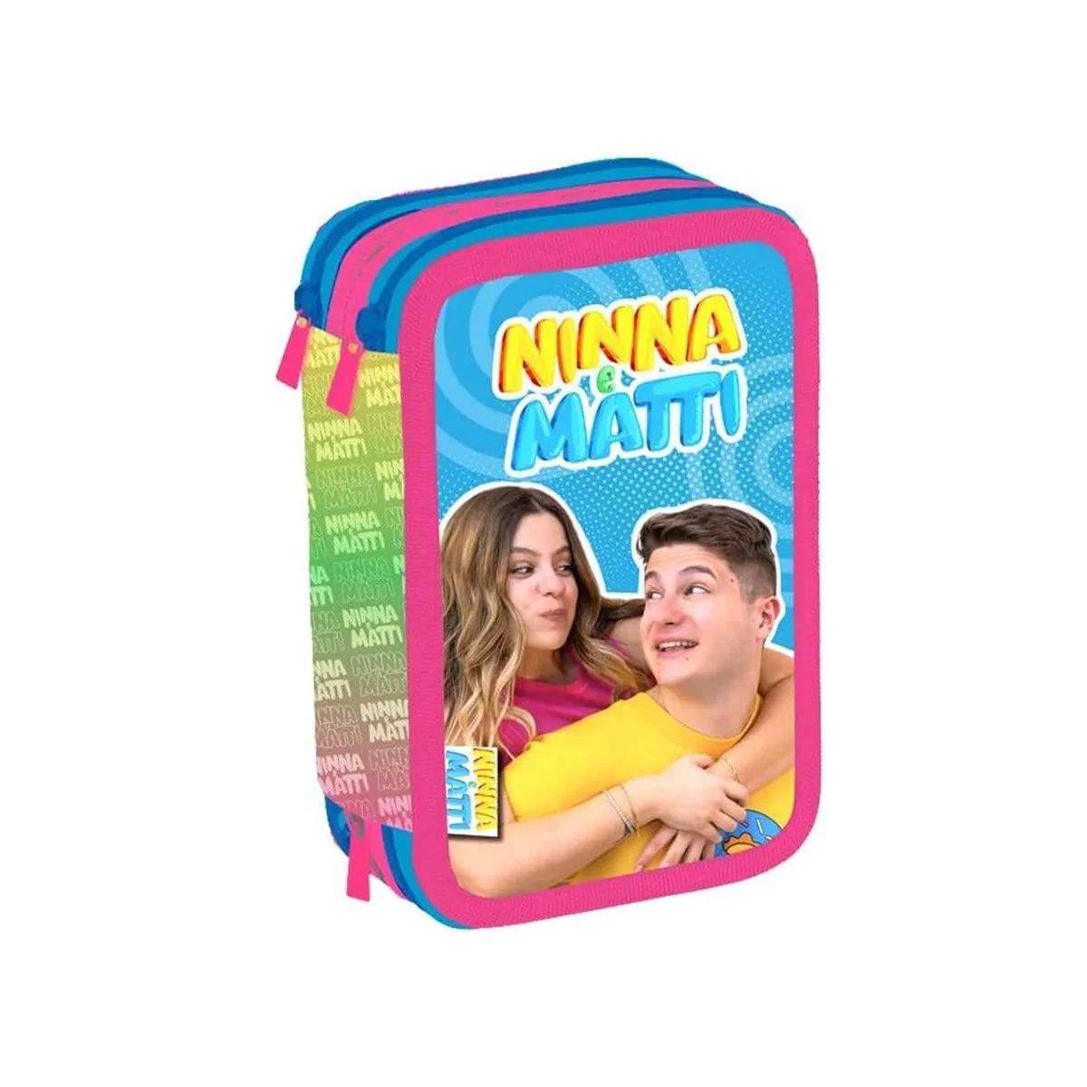 Astuccio 3 zipper - 44 pezzi - ninna e matti