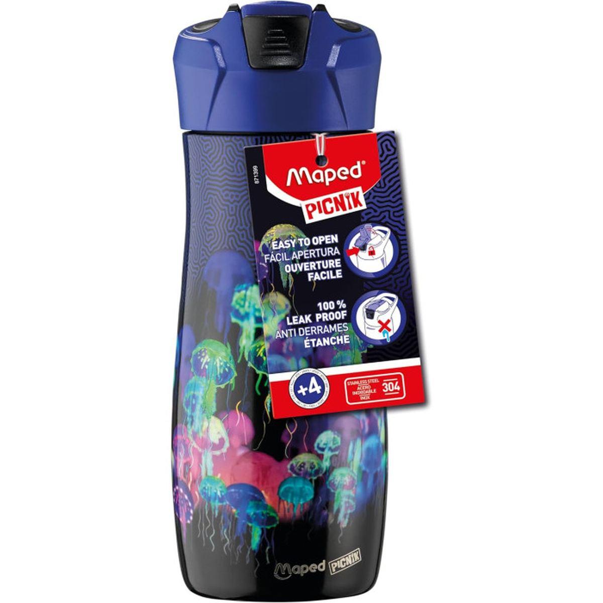 Borraccia acciaio 580 ml. deepsea paradise maped