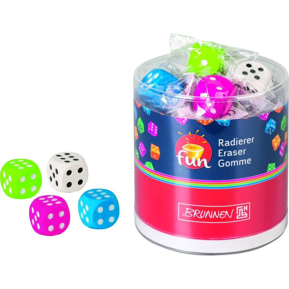 Gomma a forma di dadi