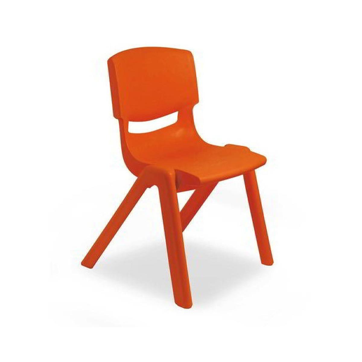 Sedia in materiale acrilico classic - rosso