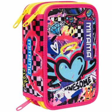Mitama astuccio 3 zip urban queen 47 pcs