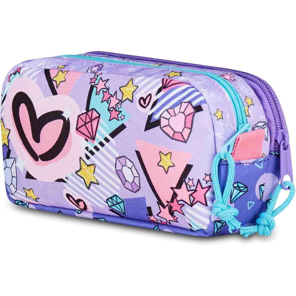 Mitama astuccio 2 zip double diamond