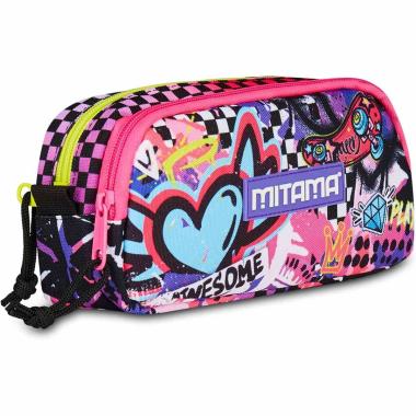Mitama astuccio 2 zip urban queen