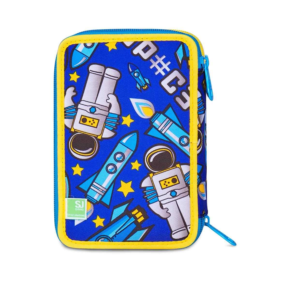 Astuccio 3 zip con corredo flyrocket boy