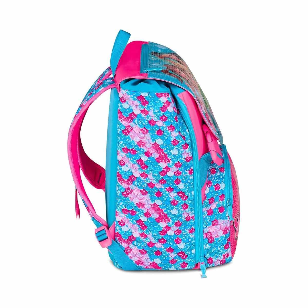 Seven mermaid magic zaino doppio scomparto estensibile