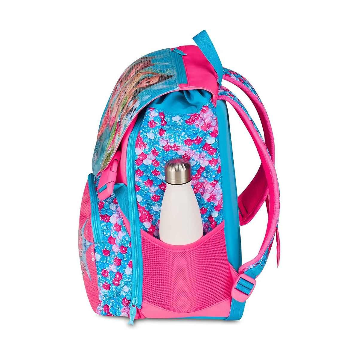 Seven mermaid magic zaino doppio scomparto estensibile