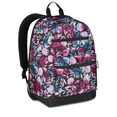 Zaino seven® reversibile con earphones wireless - water flowers