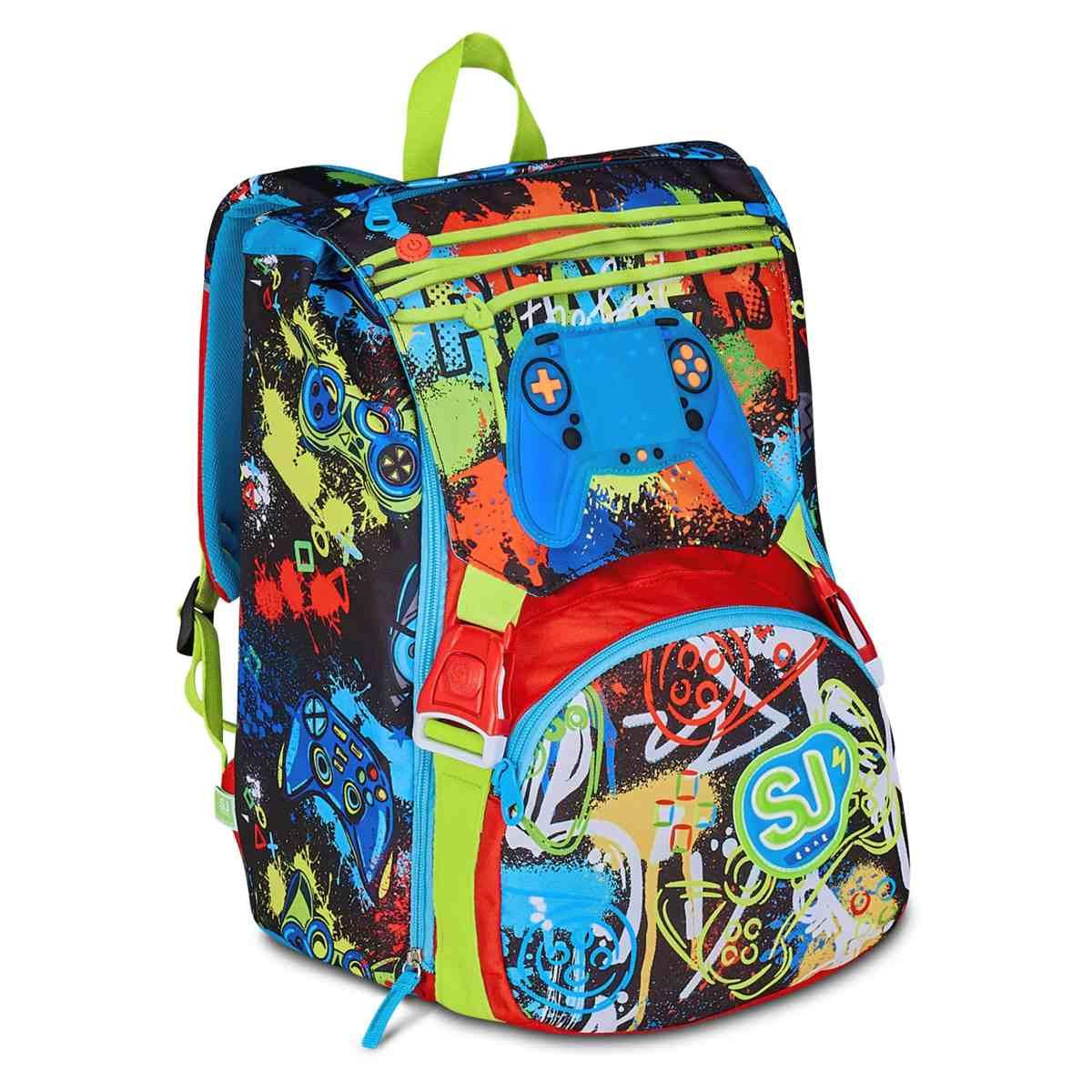 Zaino sj gang estensibile big - game led boy