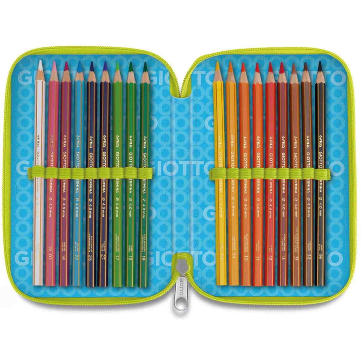 Astuccio 3 zip giotto collezione tris