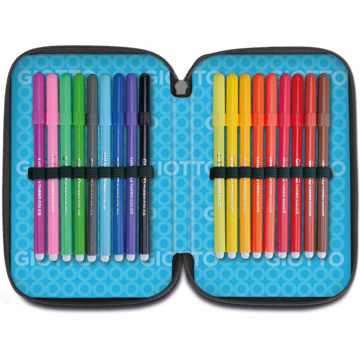 Astuccio 3 zip giotto collezione tris