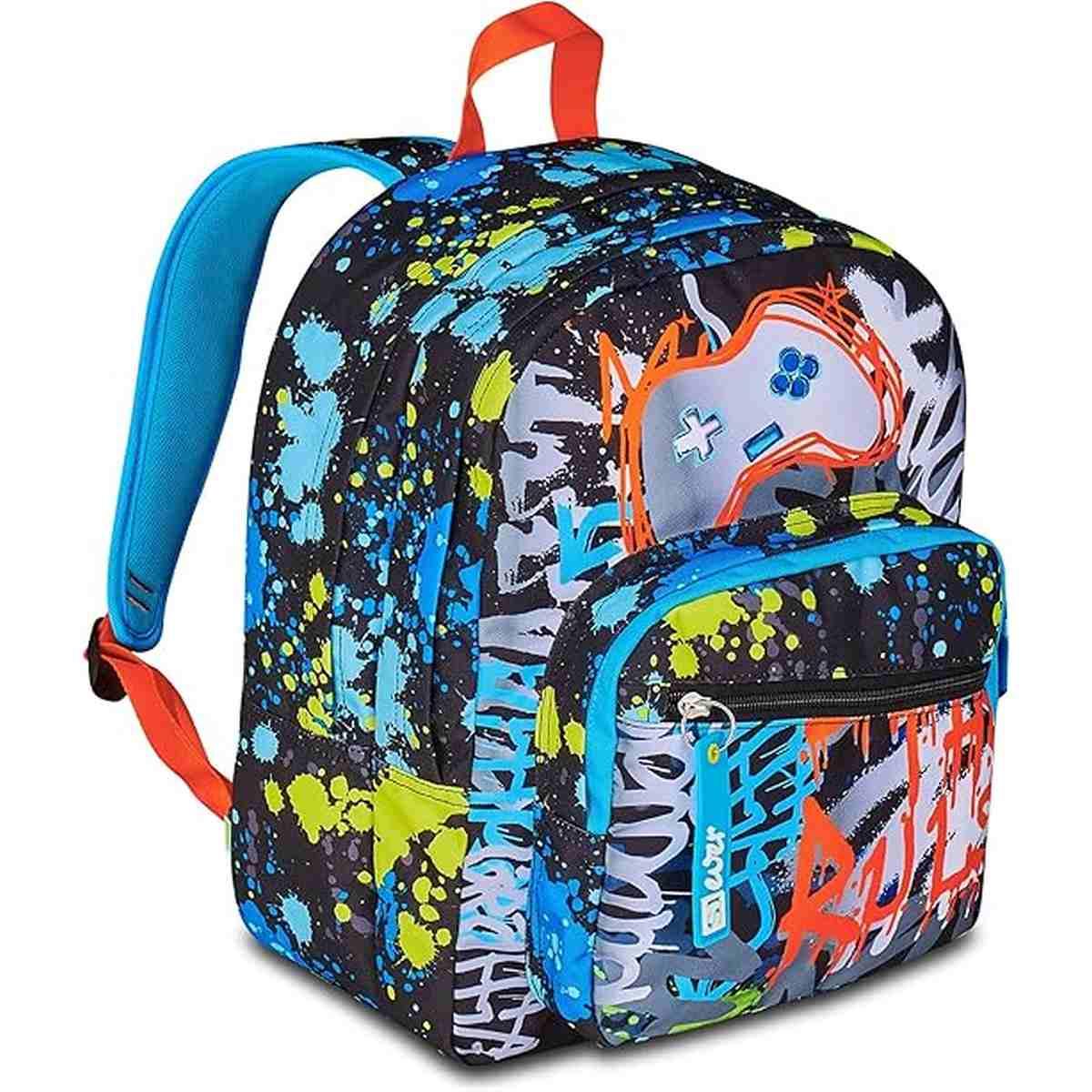 Zaino doppio scomparto sj gang sj ever rules boy