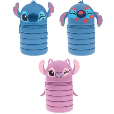 Astuccio bustina estensibile in silicone lilo & stitch