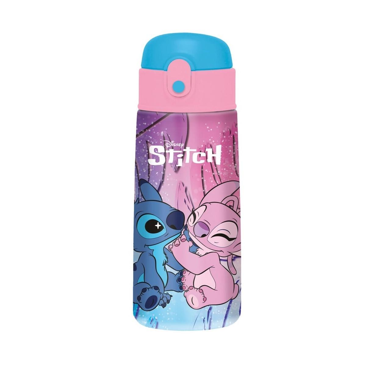 Bottiglia termica kid 460 ml con cannuccia lilo & stitch