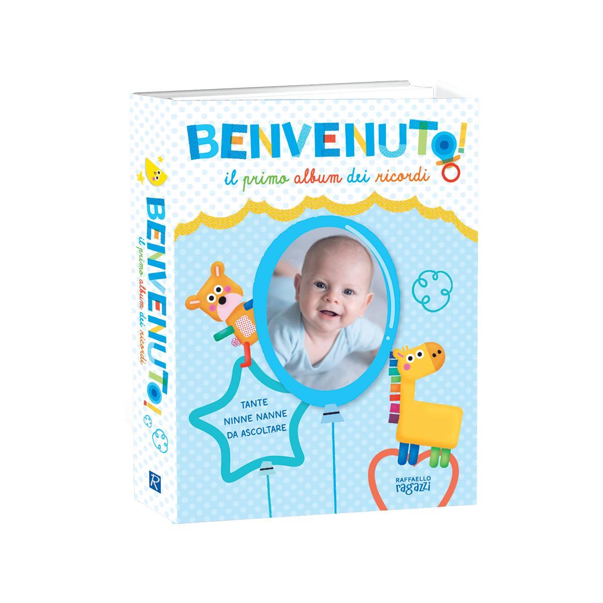 BENVENUTO! IL PRIMO ALBUM DEI RICORDI. EDIZ. ILLUSTRATA. CON QR CODE<br />DI SANTINI GABRIELLA