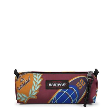 Eastpak astuccio benchmark single clash burgundy (rosso)