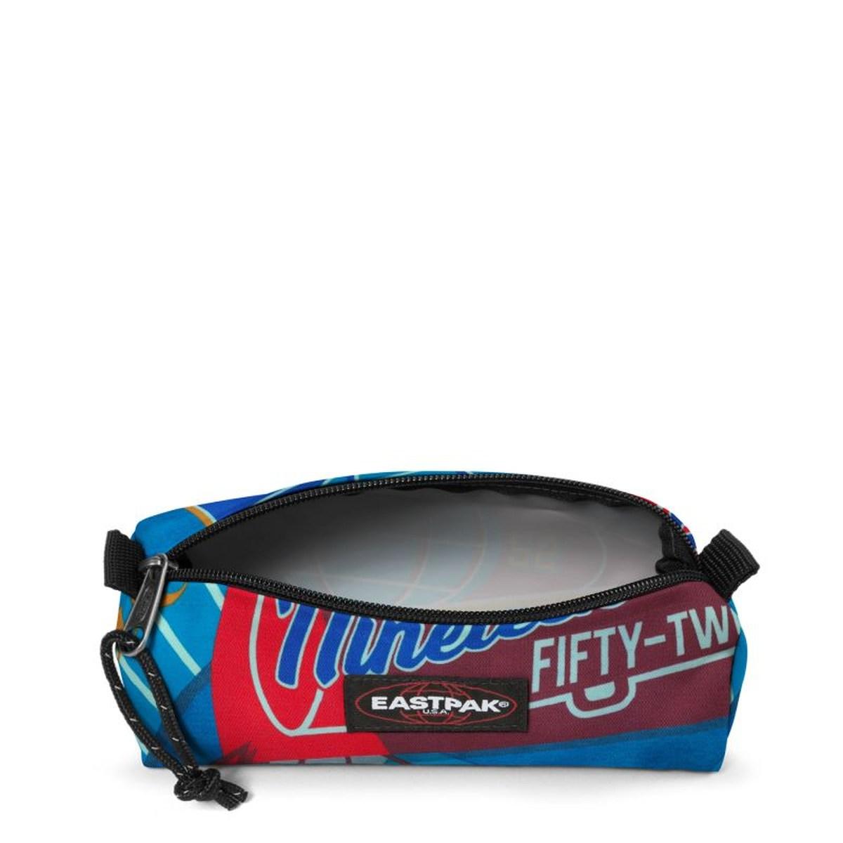 Eastpak astuccio benchmark single clash blue (blu)