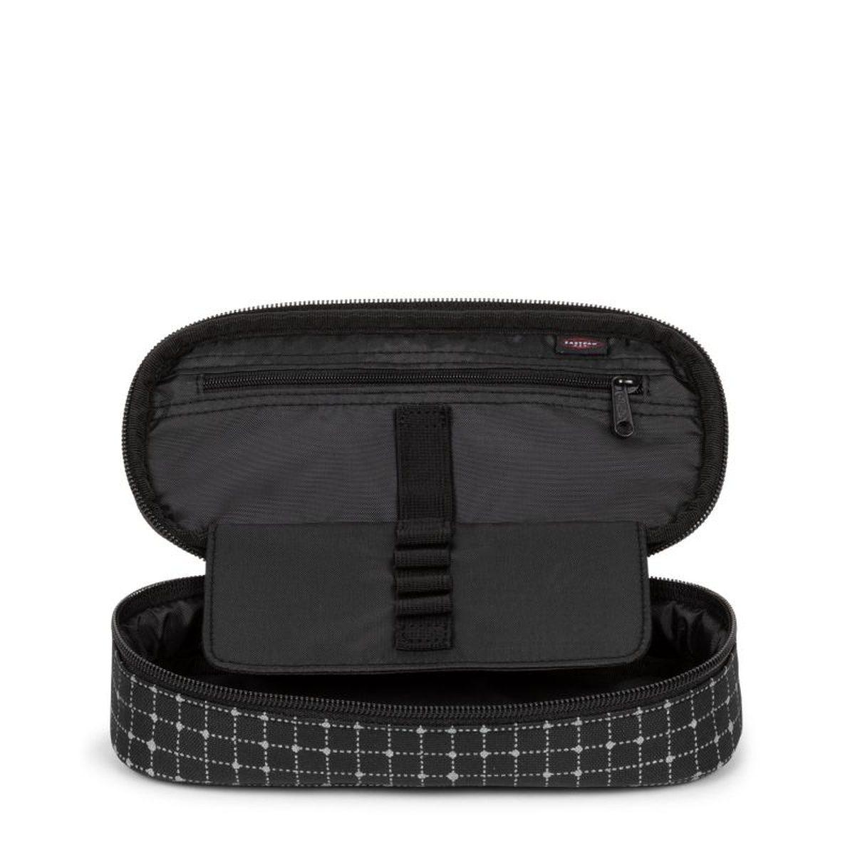 Eastpak astuccio oval single refleks space black (nero)