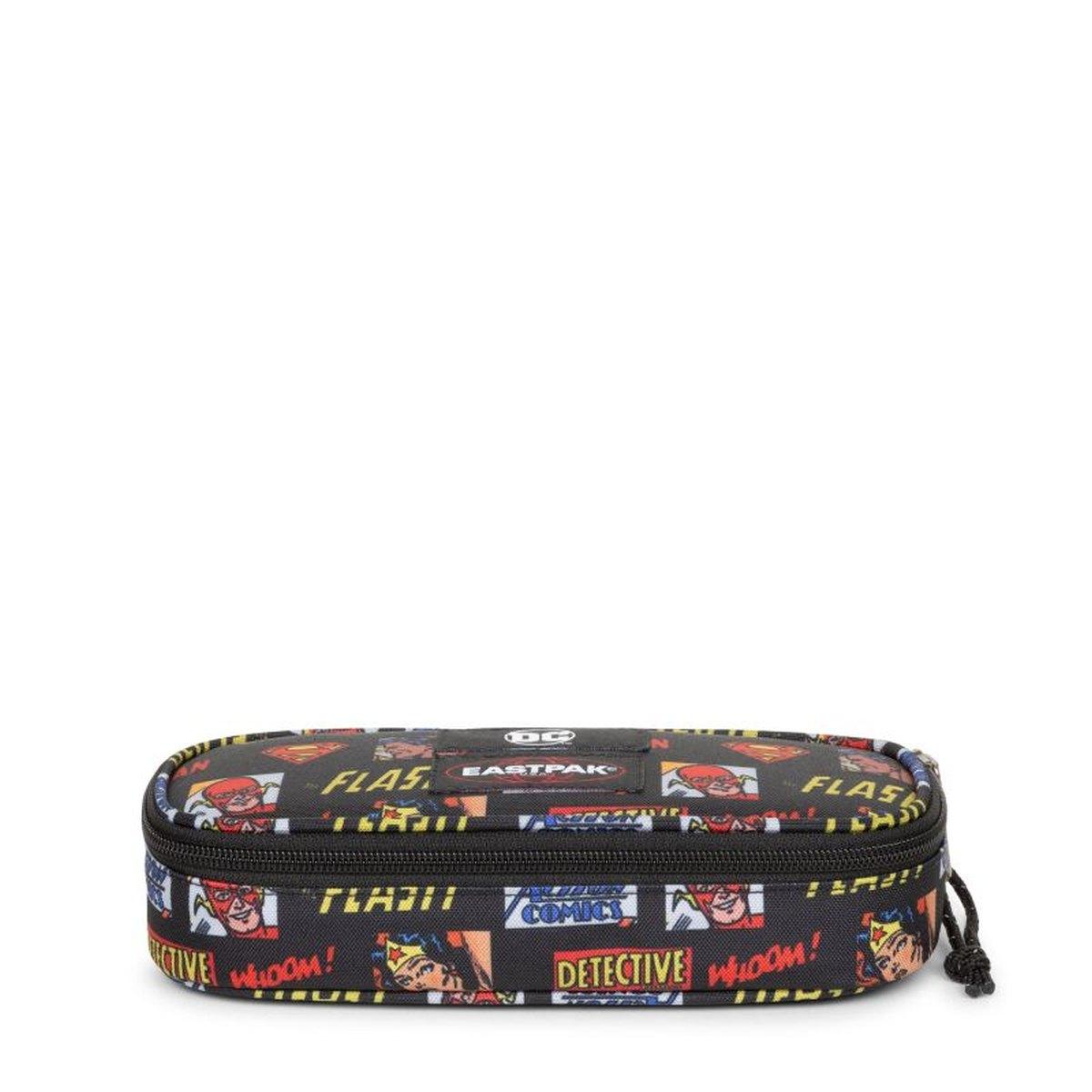 Eastpak astuccio oval single dc icons (nero)