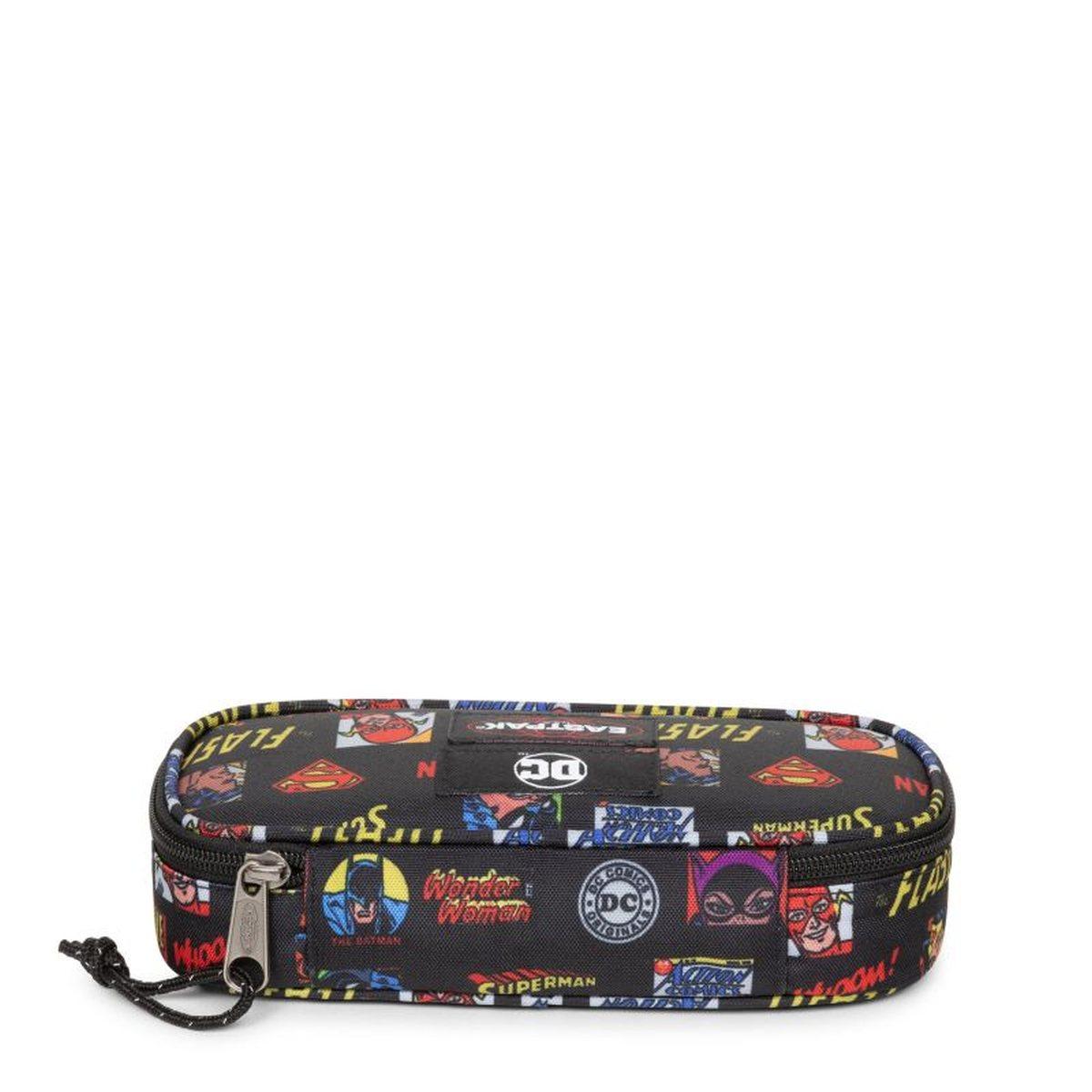 Eastpak astuccio oval single dc icons (nero)