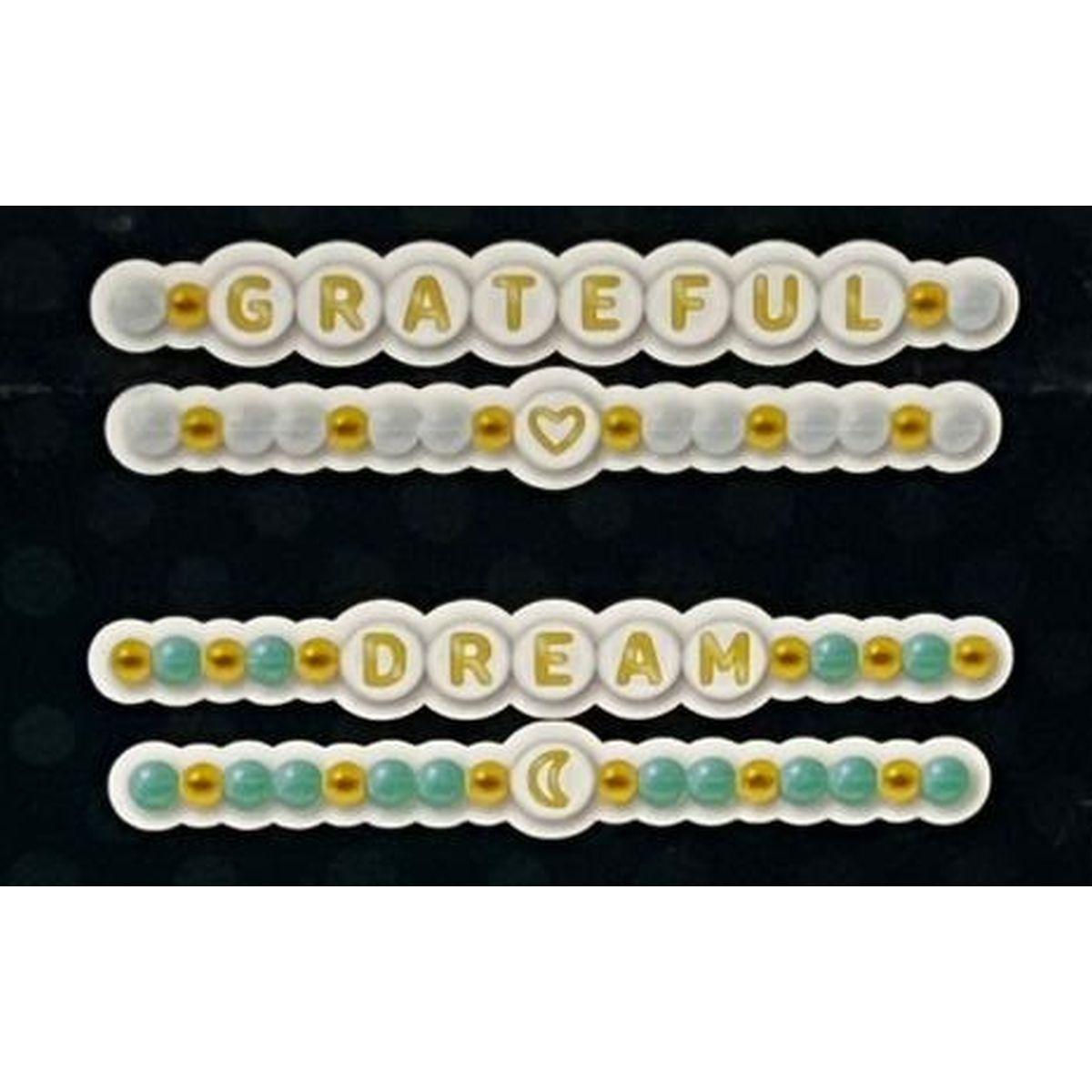 Coppia bracciali in plastica trrtlz blings glam