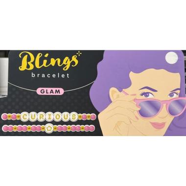 Coppia bracciali in plastica trrtlz blings glam