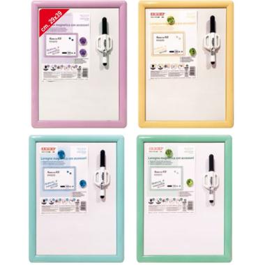 Lavagna magnetica bianca cm 29 x 39 keep colour pastel arda