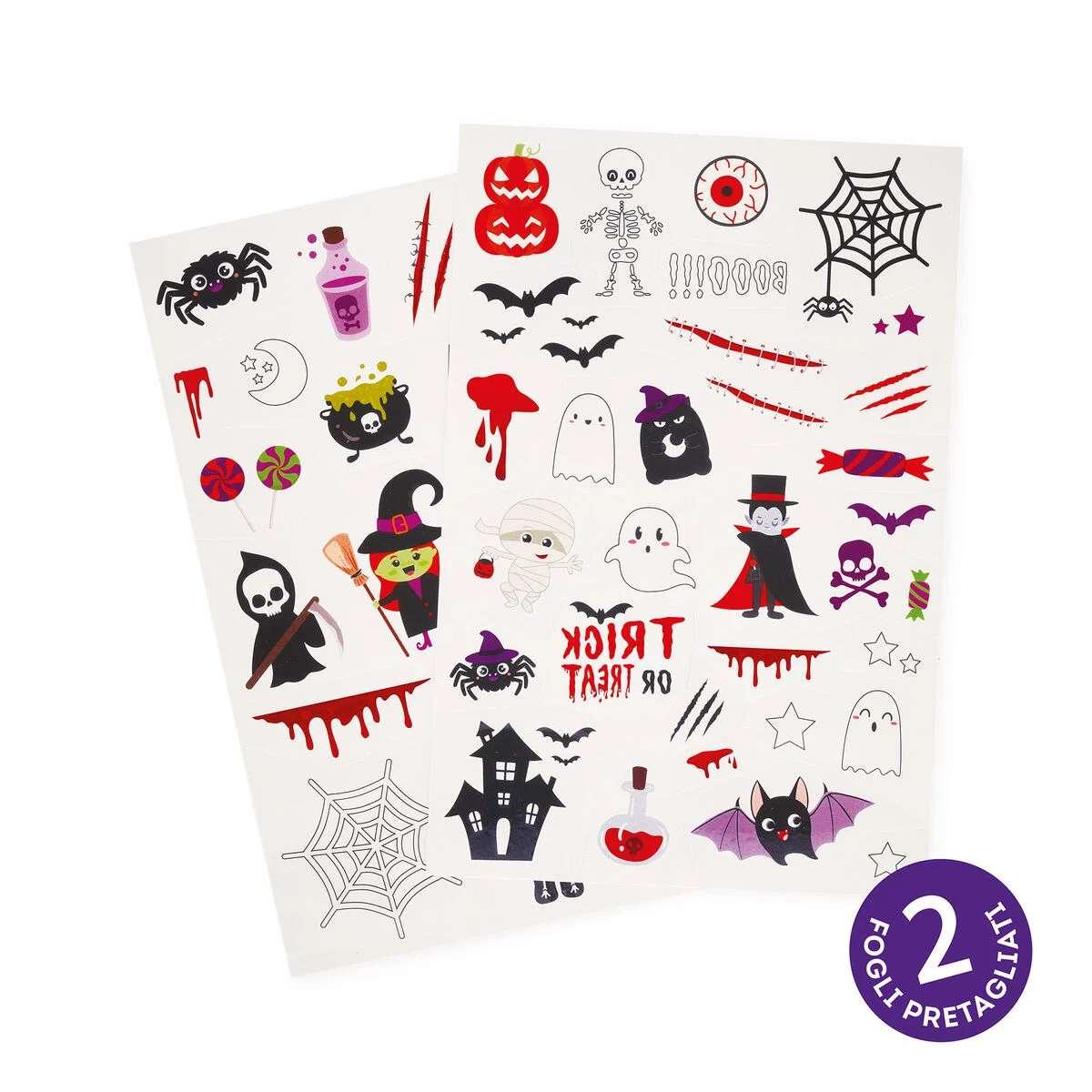Legami - tatuaggi temporanei - halloween - tattoos