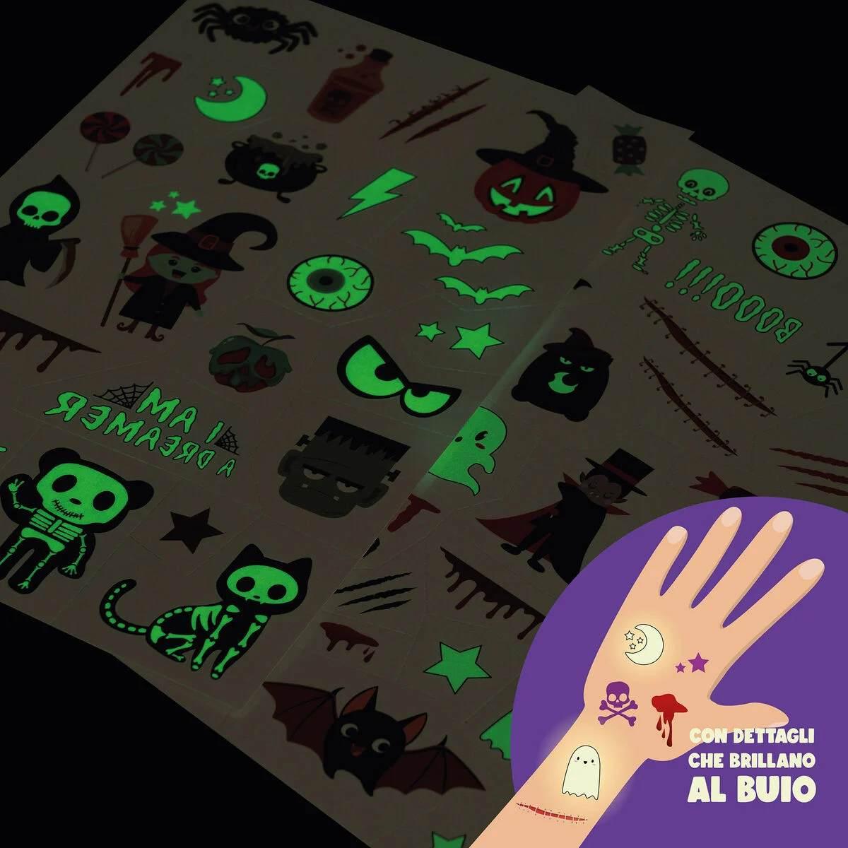 Legami - tatuaggi temporanei - halloween - tattoos