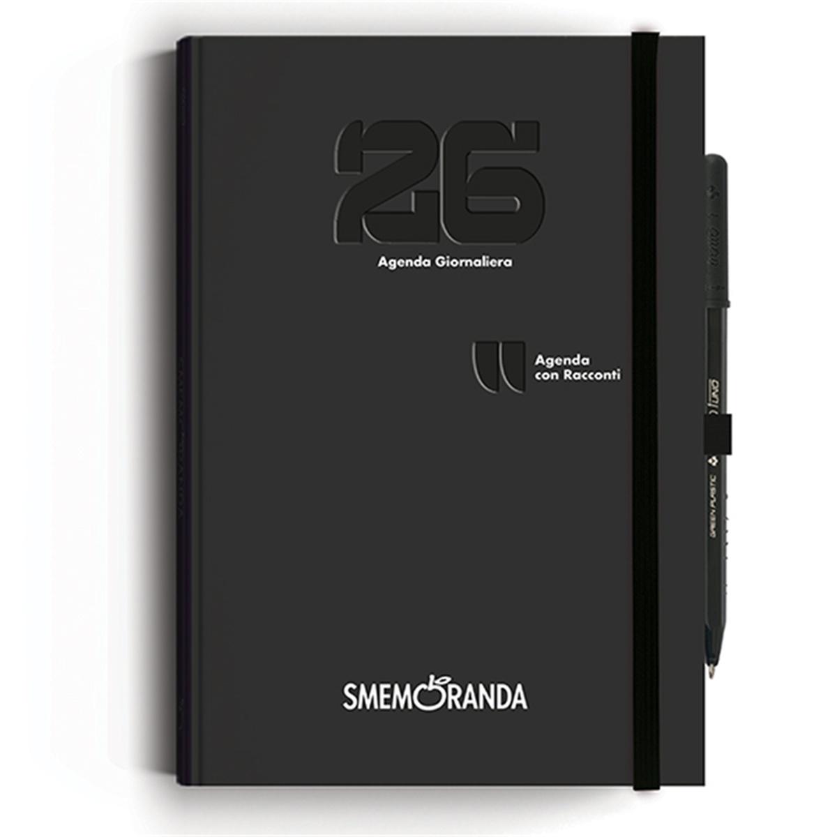 Agenda smemoranda racconti 2026 giornaliera - 12 mesi - a5