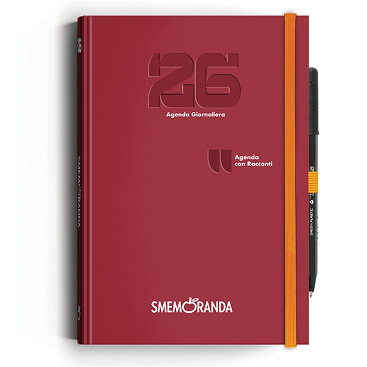 Agenda smemoranda racconti 2026 giornaliera - 12 mesi - a5