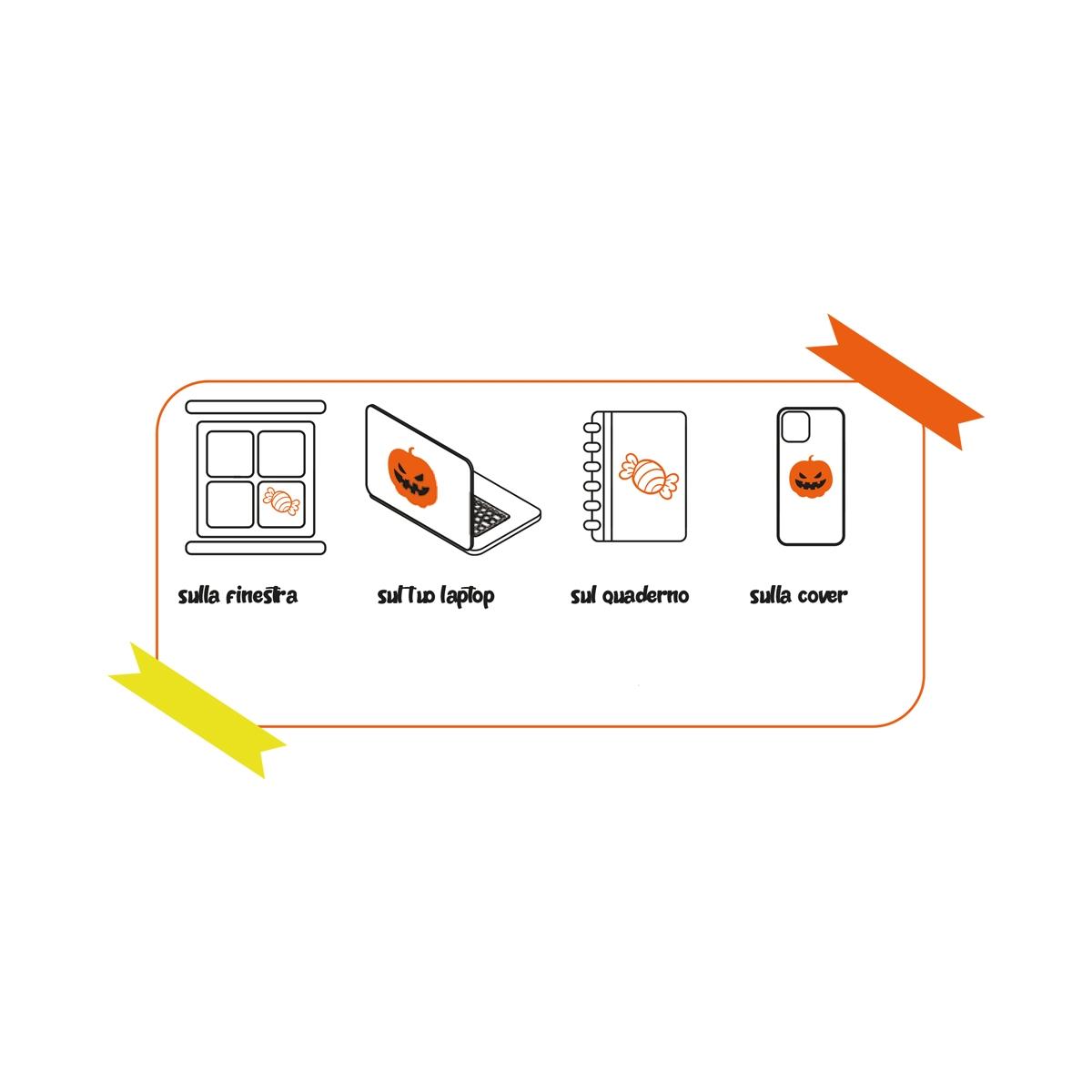 Set stickers halloween fluorescenti ? by colourbook
